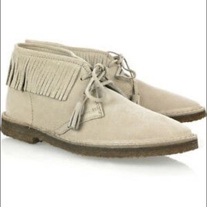 J. Crew Fringed Macalister Suede Boot NIB